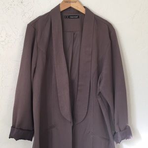 Dusty Purple/Deep Lavendar Plus Blazer